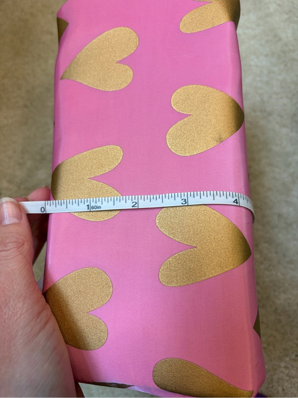 Juicy Couture Pink Cosmetic Pouch with Gold Heart Motif and Travel Bottle - Picture 14 of 17